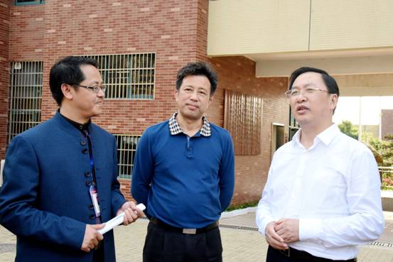 长沙高新区管委会主任谭勇同志调研我校教育工作